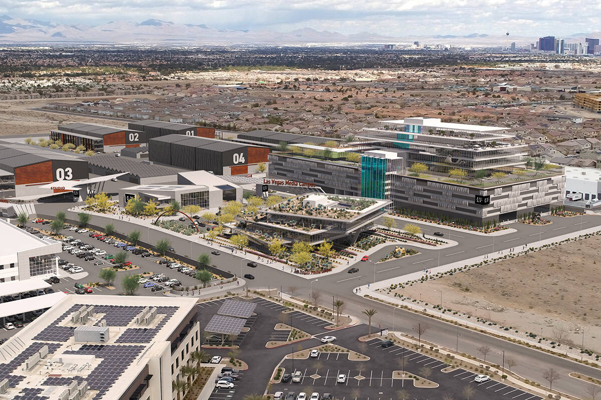 UNLV unveils timeline for big studio project in southwest valley