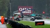 Lance Stroll crashes out of final practice for Belgian Grand Prix