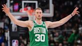 'Kind of a crazy journey': Sam Hauser lives out NBA dream in front of family, friends as Boston Celtics starter