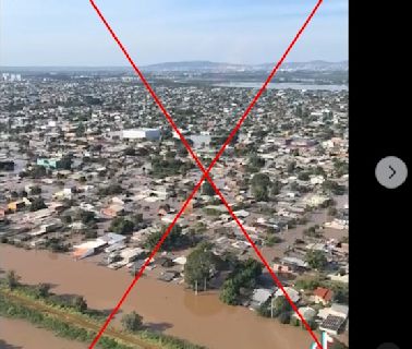 Brazil flood video falsely shared as 'inundated city in northern Myanmar'