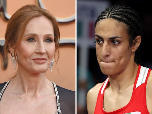 J.K. Rowling, Elon Musk Criticize Olympics After Algeria’s Imane Khelif Wins Women’s Boxing Match Amid Gender...