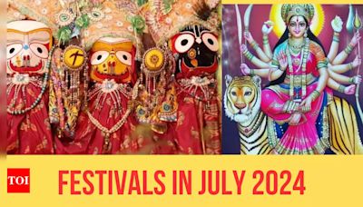 Festivals in July 2024: From Gupt Navratri, Jagannath Yatra to Guru Purnima, check list - Times of India