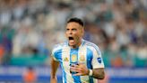 A puro gol, Lautaro Martínez se está tomando revancha en la Copa América con Argentina