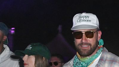 Travis Kelce Was Filmed Lifting Taylor Swift Up in the Air at Coachella