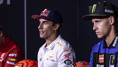 Quartararo y el eterno debate: "Mira que me gusta Rossi pero el mejor de la historia es Márquez"