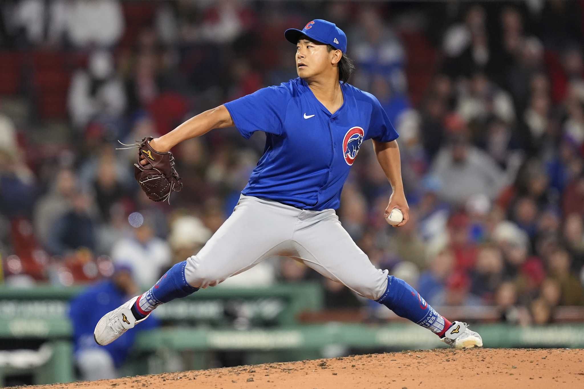 Shota Imanaga continues impressive MLB start, raising record to 4-0 as Cubs beat Red Sox 7-1