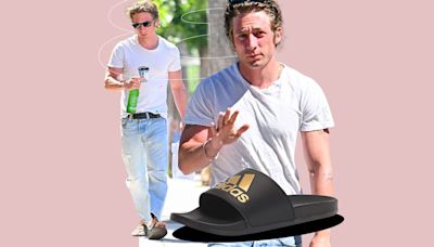 Jeremy Allen White Took Your Lazy-Day Slides on a Stroll