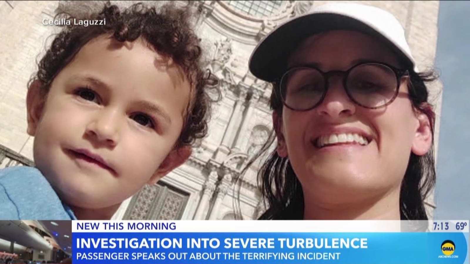 2-year-old found stuck in cabin ceiling after severe turbulence on Air Europa flight, mother says