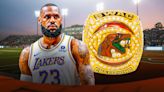 Lakers LeBron James shows love to Florida A&M football championship rings