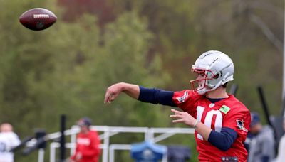 How Drake Maye is taking charge at Patriots rookie minicamp