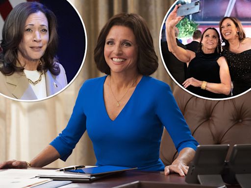 Kamala Harris ‘getting a kick out of’ resurgence of ‘Veep,’ Julia Louis-Dreyfus says