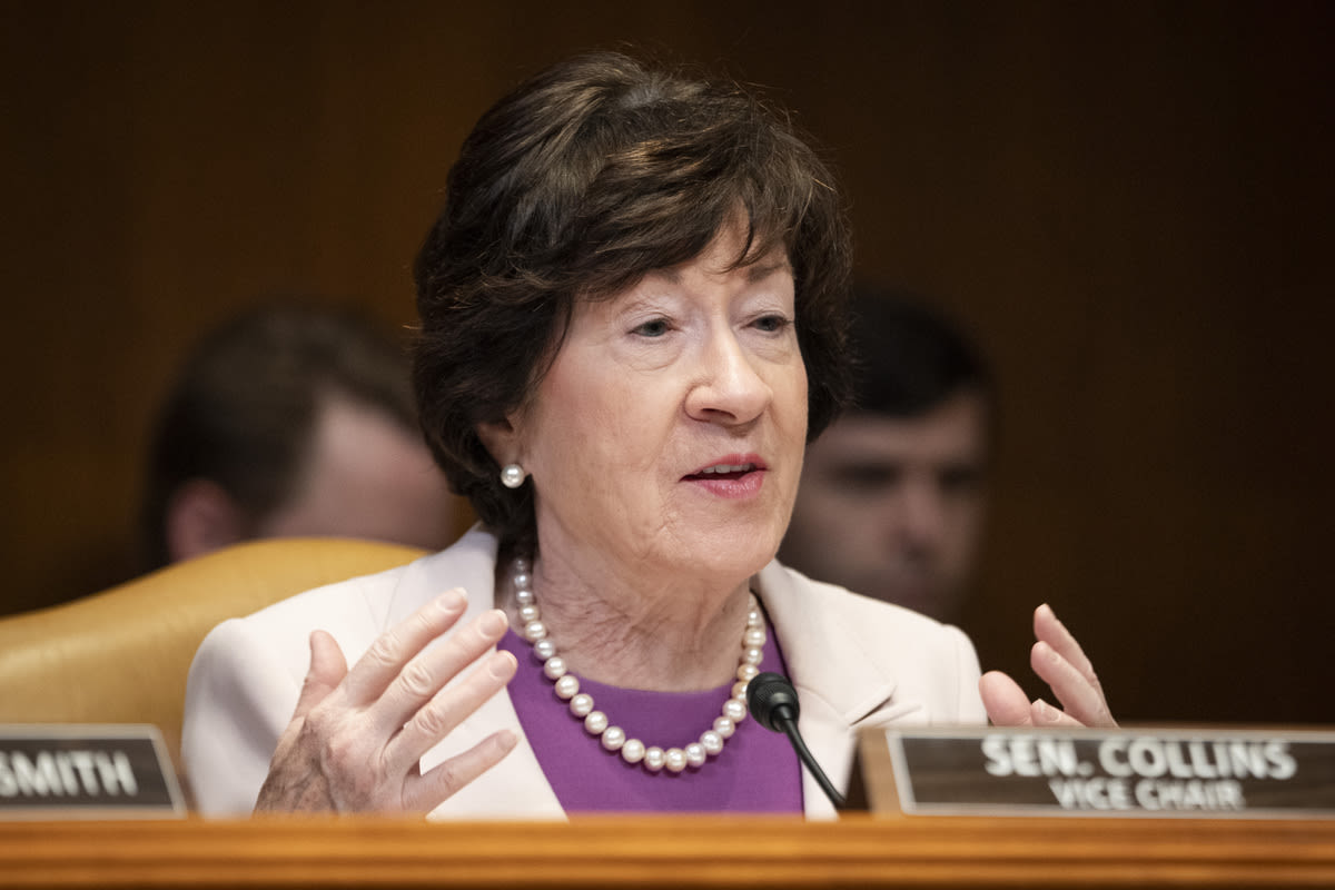 Opinion: Susan Collins wrong to repeat Trump’s disproven claims to discredit his conviction