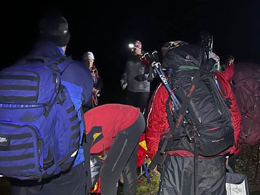 Midnight rescue of injured fell runner