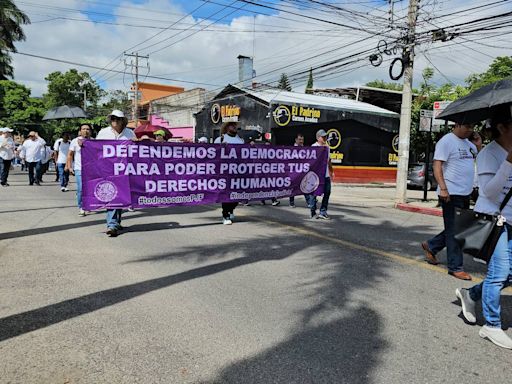 Celebran Foro de la reforma al PJ en Chiapas en medio de protestas