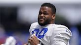 Rams star Aaron Donald doesn't explain why he swung helmet at Bengals players