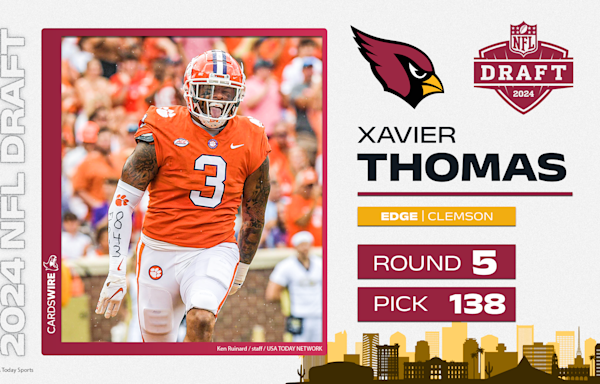 EDGE Xavier Thomas drafted in Round 5 was a ‘finally’ moment for Cardinals