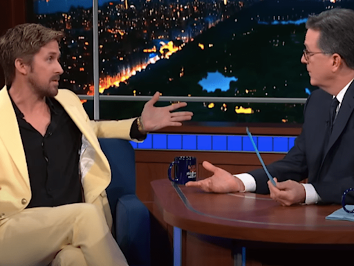 Ryan Gosling Aces ‘Colbert Questionert’ With ‘Best Sandwich’ Answer No One Saw Coming