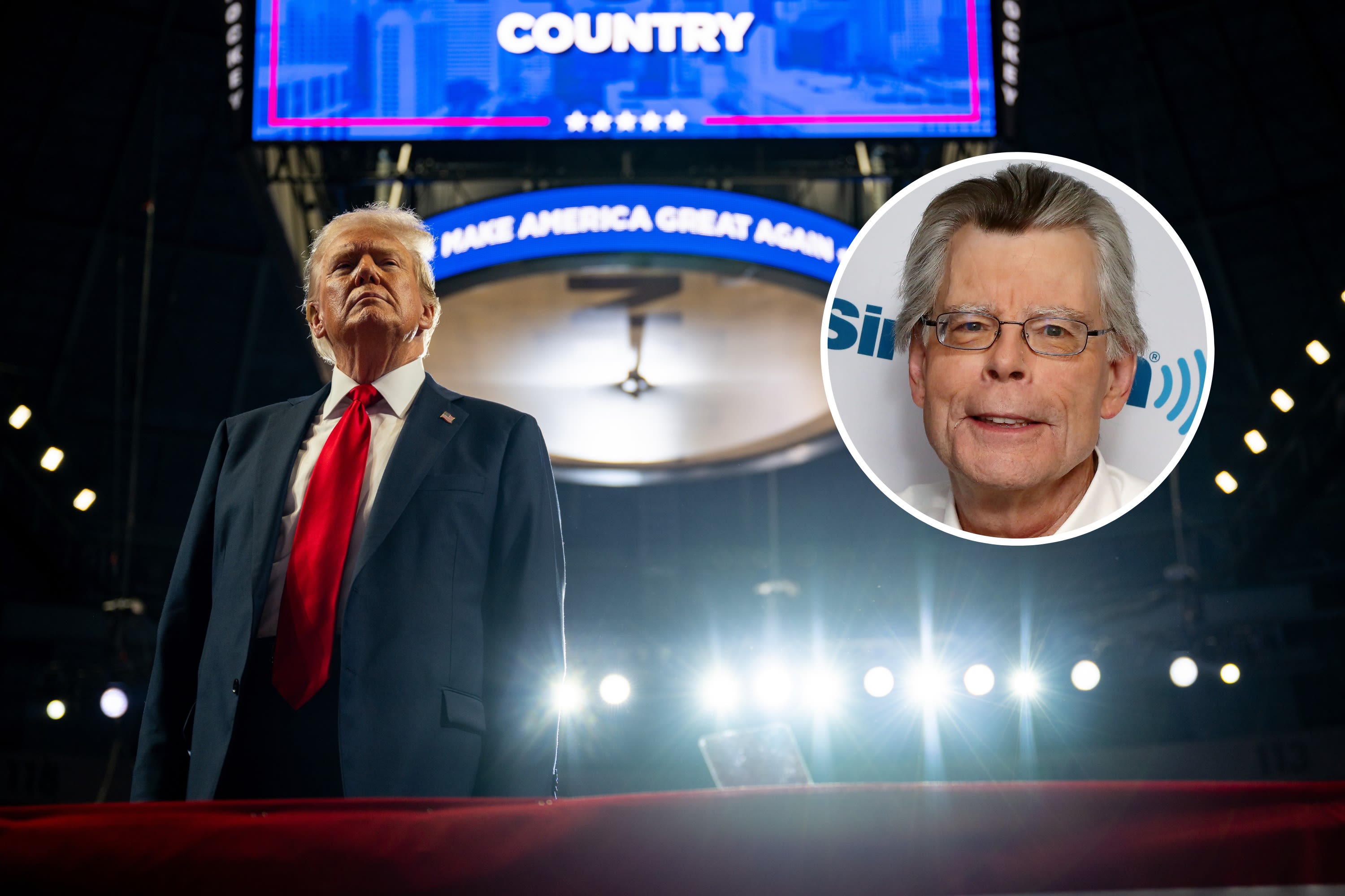 Stephen King's dig at Donald Trump takes off online