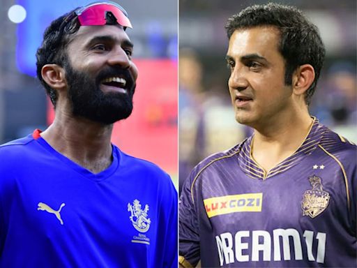 "Laziest Athlete I've Ever Seen": Even Gautam Gambhir Cannot Stop Laughing On Dinesh Karthik's 'Charge' | Cricket News