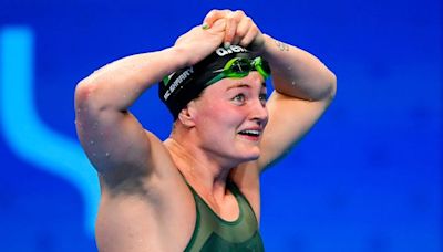Irish swimmer Mona McSharry makes history i nthe pool by securing bronze in 100m breaststroke at the Paris Olympics