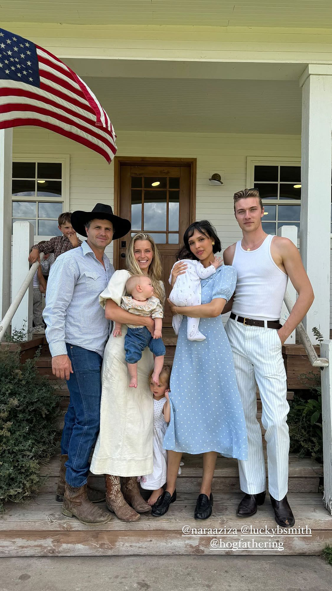 Nara Smith and Lucky Blue Smith Bond With Hannah Neeleman During Ballerina Farm Visit