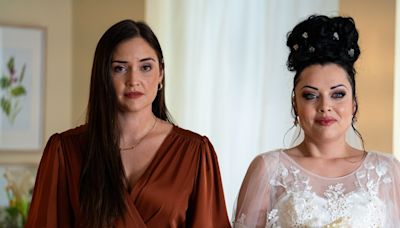 EastEnders offers first look at Whitney and Zack's dramatic wedding