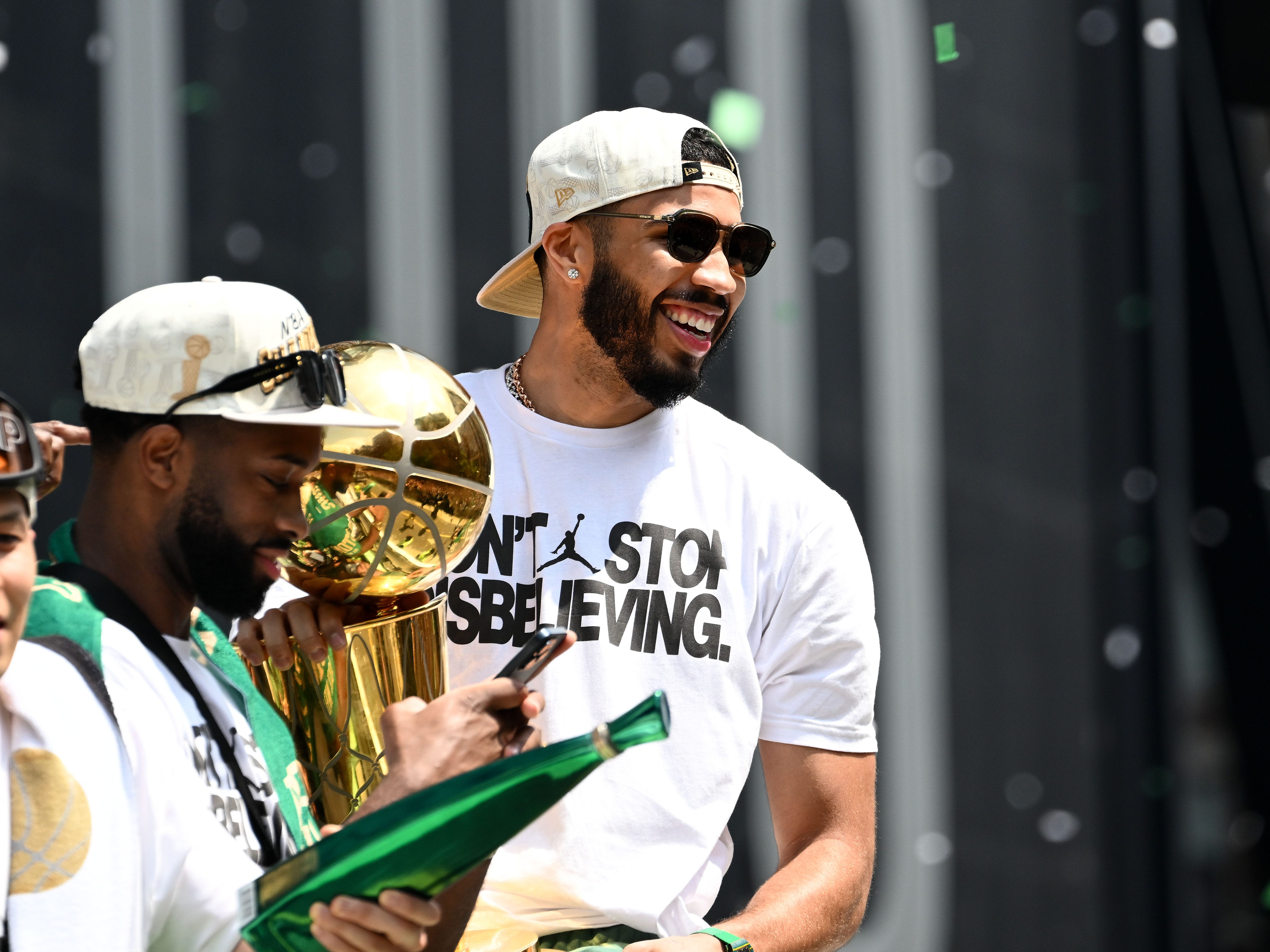 What were Jayson Tatum's best moments in the Boston Celtics playoff run?