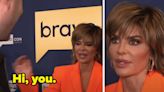 Lisa Rinna Was Interviewed On The Red Carpet By Someone She Had Blocked, And It's Super Awkward