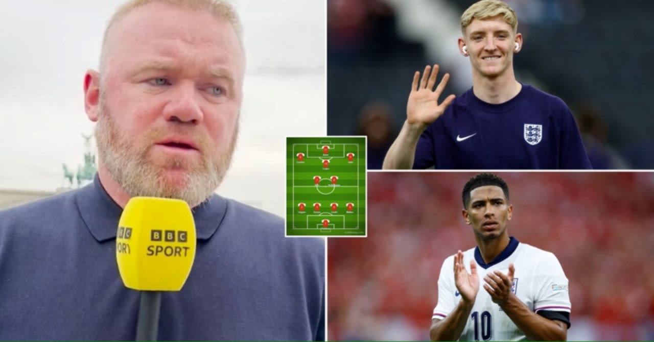 Wayne Rooney has named the England XI he wants to see start against Slovenia