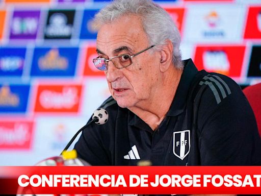 Conferencia de Jorge Fossati vía FPF Play: horario para ver al DT de la selección peruana