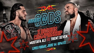 Trent Seven se enfrentará a Mustafa Ali por el Campeonato de la X-Division en TNA Against All Odds 2024