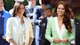 How Kate Middleton and Meghan Markle Embraced 2023’s Style Trends: From Silent Luxury to Statement Shoulders