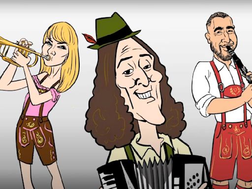 Travis Kelce and Taylor Swift Are Polka Cartoons in the New Weird Al Music Video