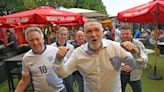 Come on England! Neil 'Razor' Ruddock joins fans backing Three Lions at Cannock sports bar