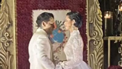 Estos son los detalles de la boda Ángela Aguilar y Christian Nodal