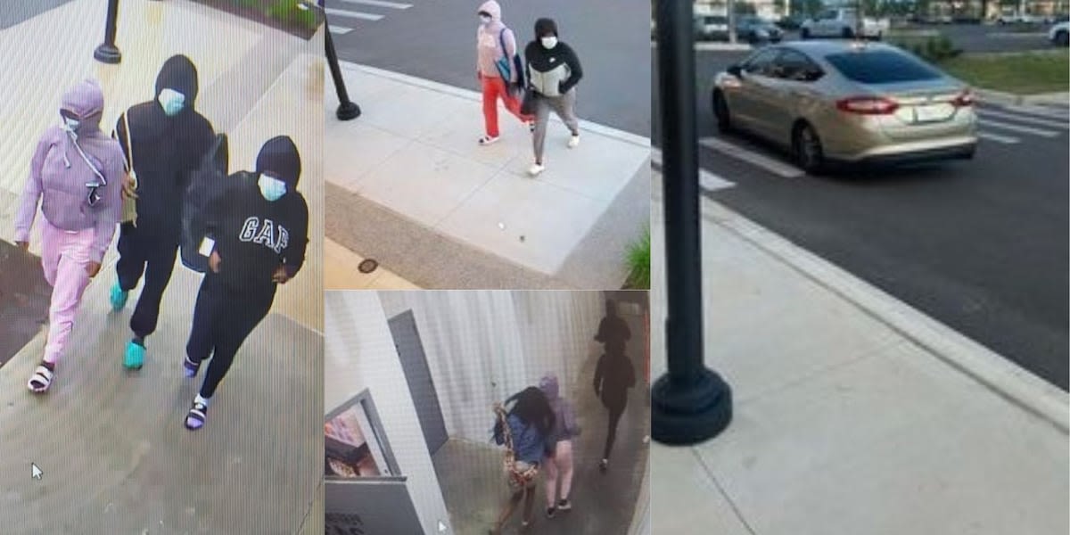 Photos of alleged attempted Tanger Outlets shoplifters released