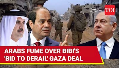 Israel's Long-Time Arab Friend Rains Fire On Netanyahu Over Gaza Demands; Bibi Vs Mossad Next? - Times of India Videos