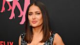 Salma Hayek Strikes a Pose in a Red Bikini for Her 57th Birthday