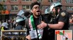Leader of Hamas-cheering radical activist group Manolo De Los Santos arrested by NYPD at FIT encampment