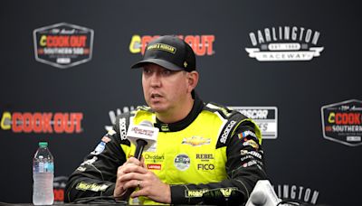 Kevin Harvick Reacts to Kyle Busch Missing Playoffs