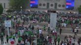 Heavy Friday rush hour traffic worsened by soccer showdown at Soldier Field