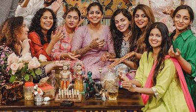 Actress Meera Nandan's Wedding Festivities Kick Off With Star-Studded Mehndi Celebration