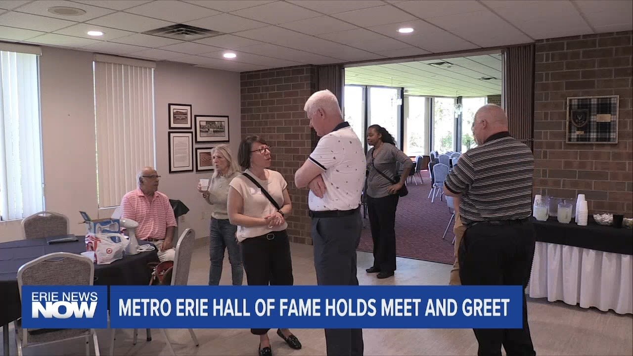 Metro Erie Hall of Fame Hosts Meet and Greet with 2024 Inductees