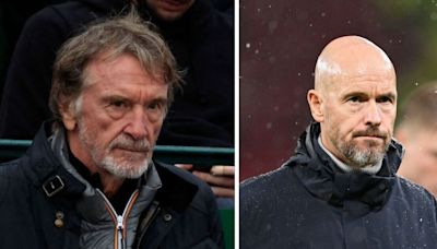 Man Utd could pull off manager swap as Sir Jim Ratcliffe told to hold off talks