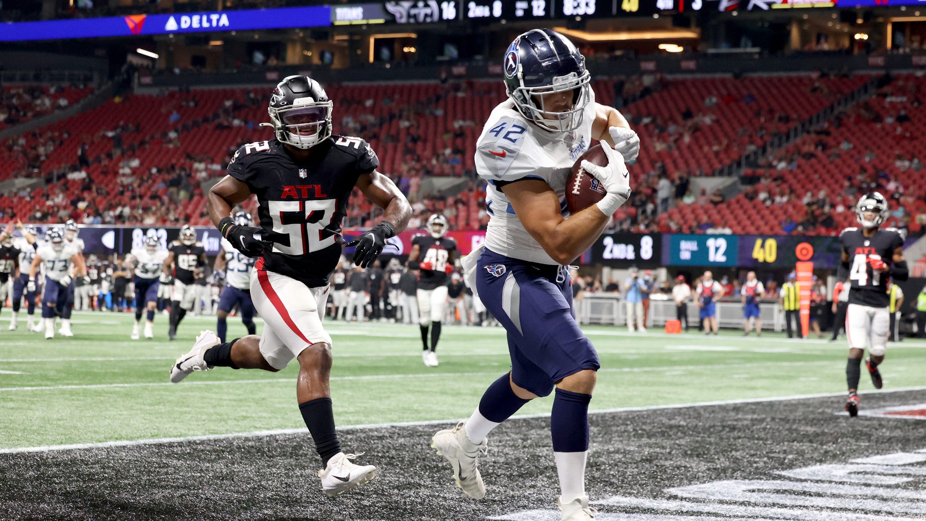 Look: Alabama football's Miller Forristall catches game-winning touchdown in NFL preseason game