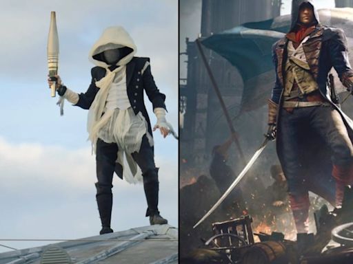 ¿Homenaje a Assassin’s Creed? Fans lo ven en encapuchado de inauguración de Juegos Olímpicos de París 2024