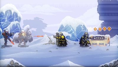 This 16-bit arcade-style Helldivers 2 demake concept captures the chaos of managed democracy perfectly