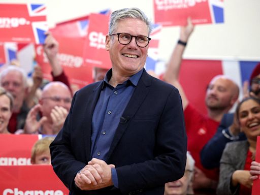 Starmer set for huge majority as exit poll predicts record Tory defeat