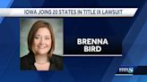 Iowa joins lawsuit against Biden administration over Title IX