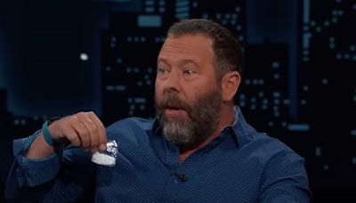 Comedian Bert Kreischer is so relieved they cut his cocaine joke from the Tom Brady roast